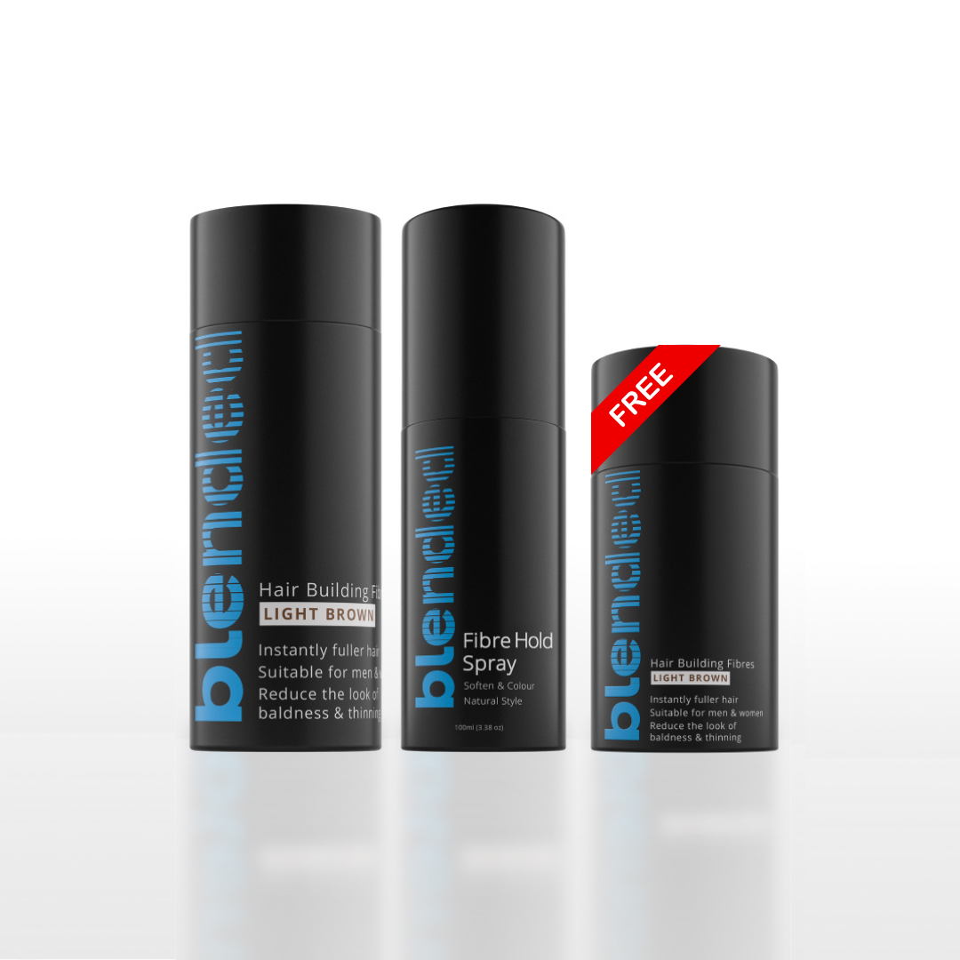 Hair Fibres Starter Pack + FREE Travel Size